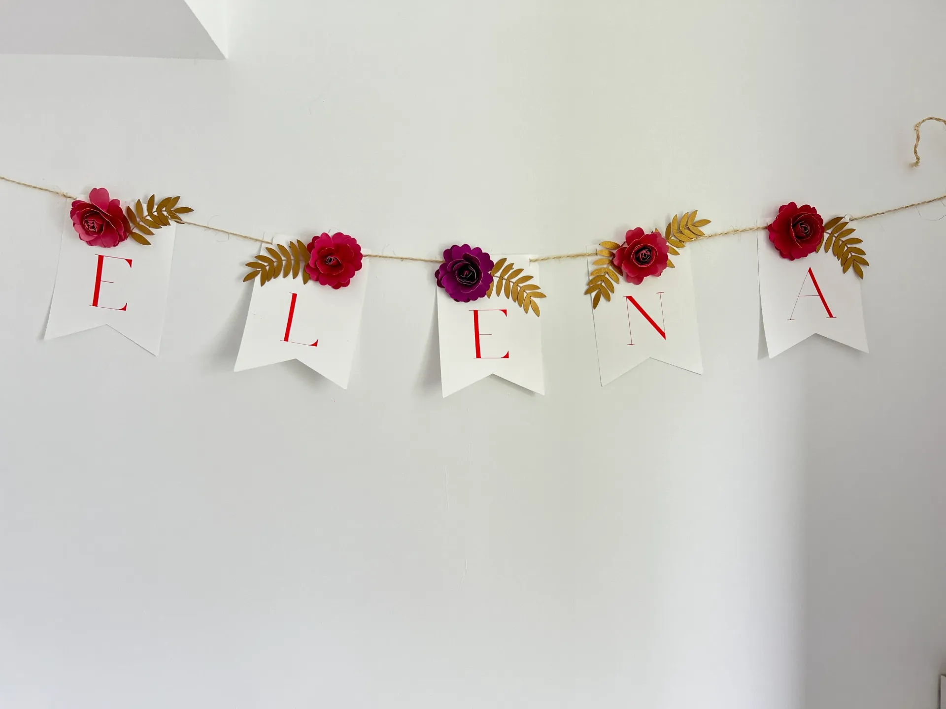 Guirlande fleurs