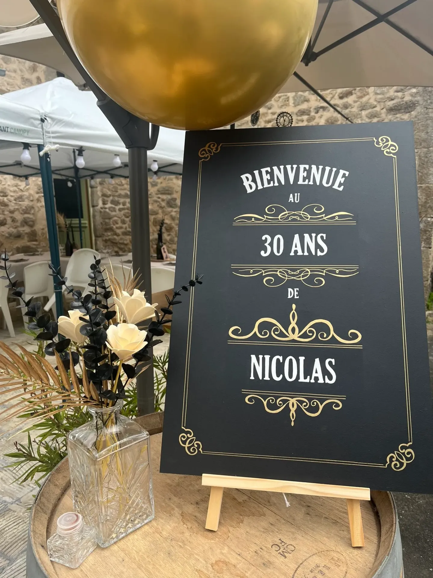 Panneau de bienvenue A2