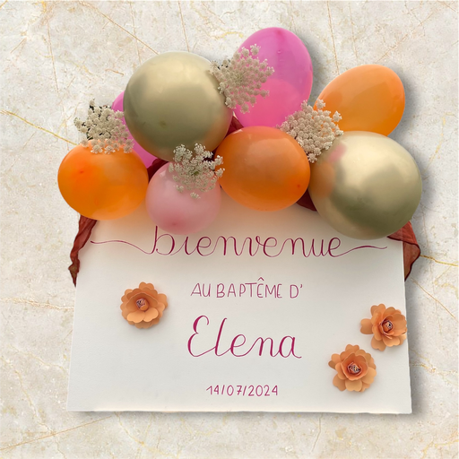 Panneau ballons