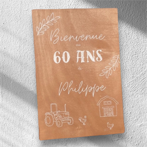 Panneau thème ferme